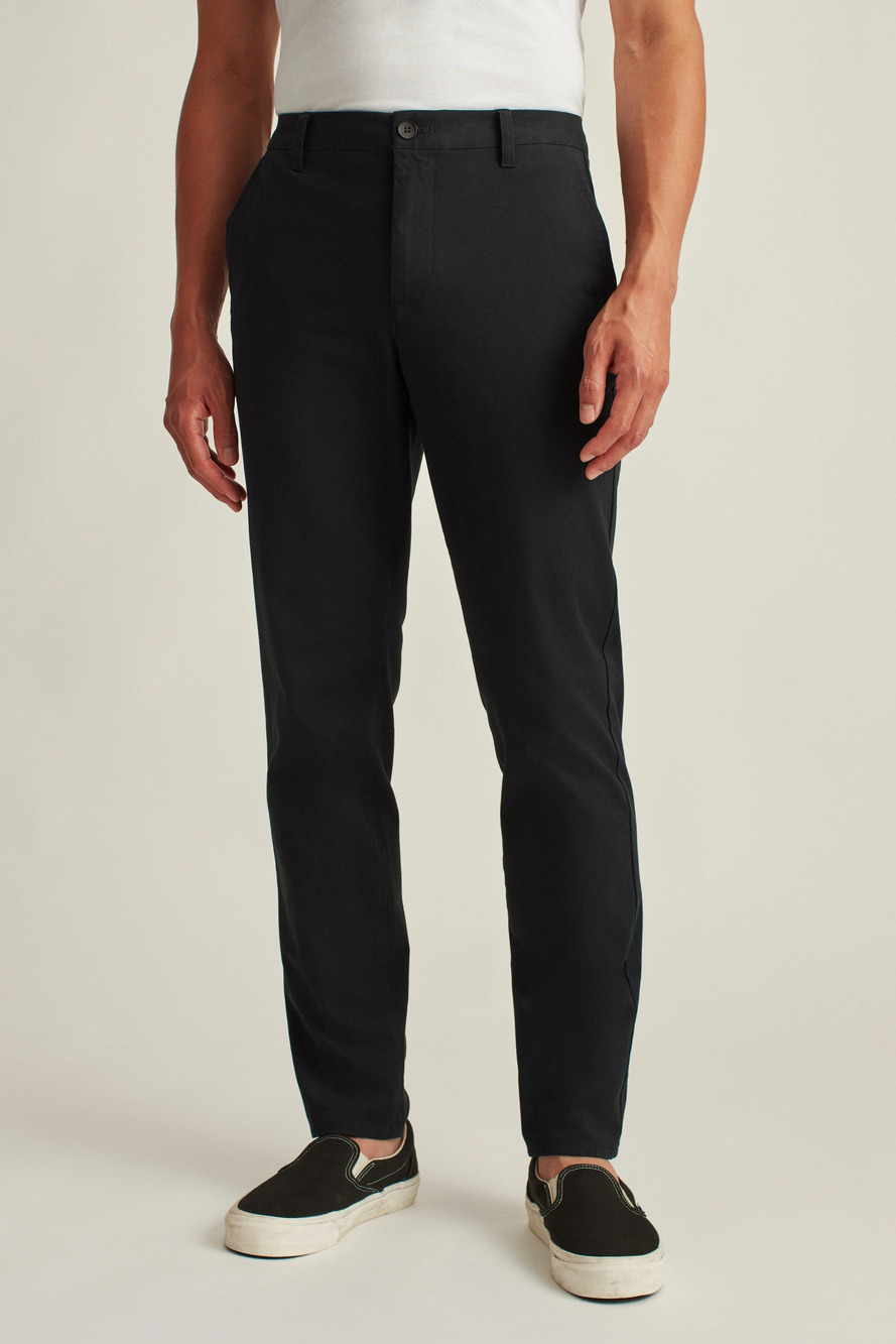 Bonobos Black Slim Stretch Washed 2.0 Chino Pants/50174